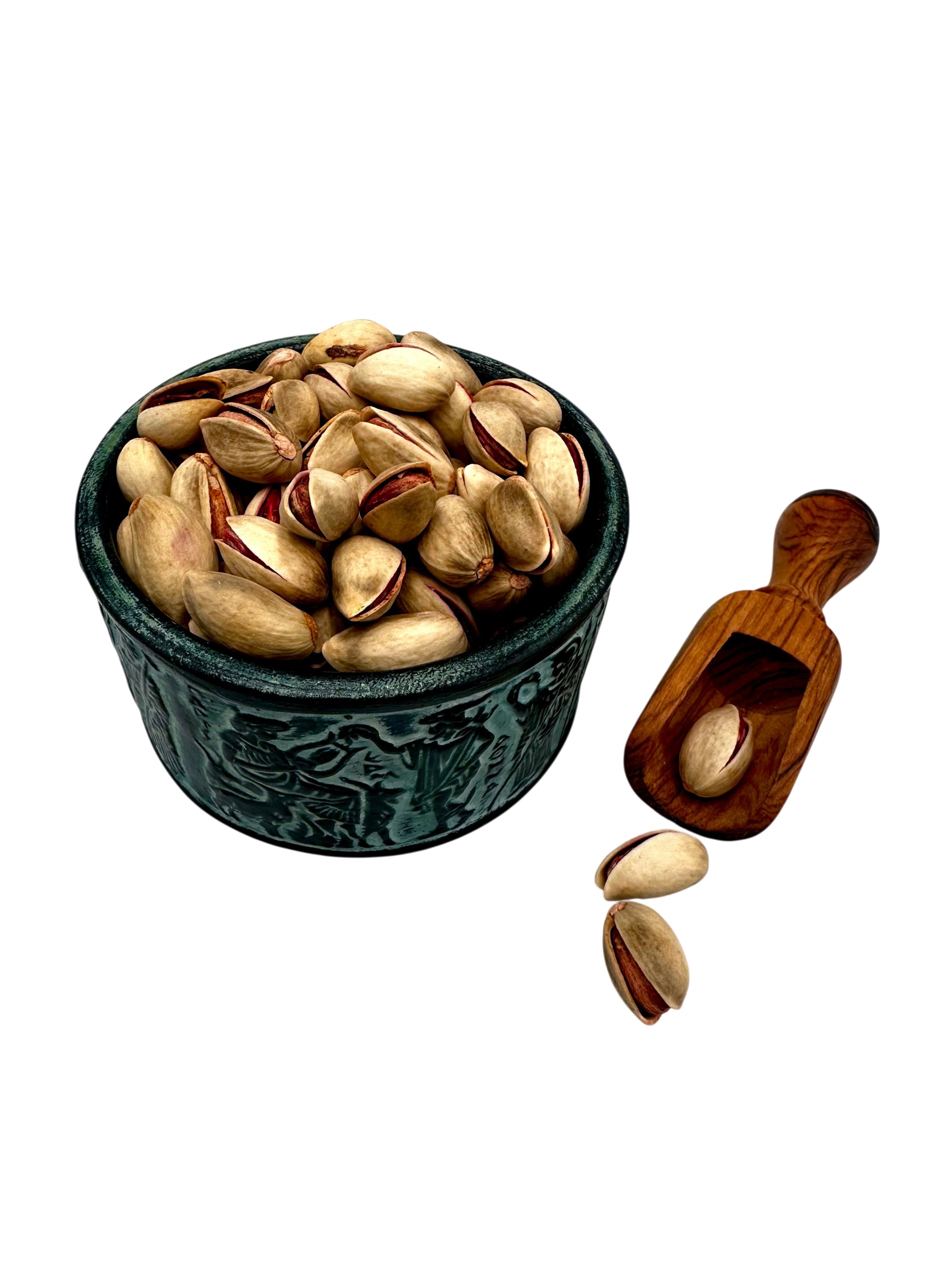 Greek Whole Pistachio Aegina Nuts (Baked & Unsalted) ~ Pistachio Nuts