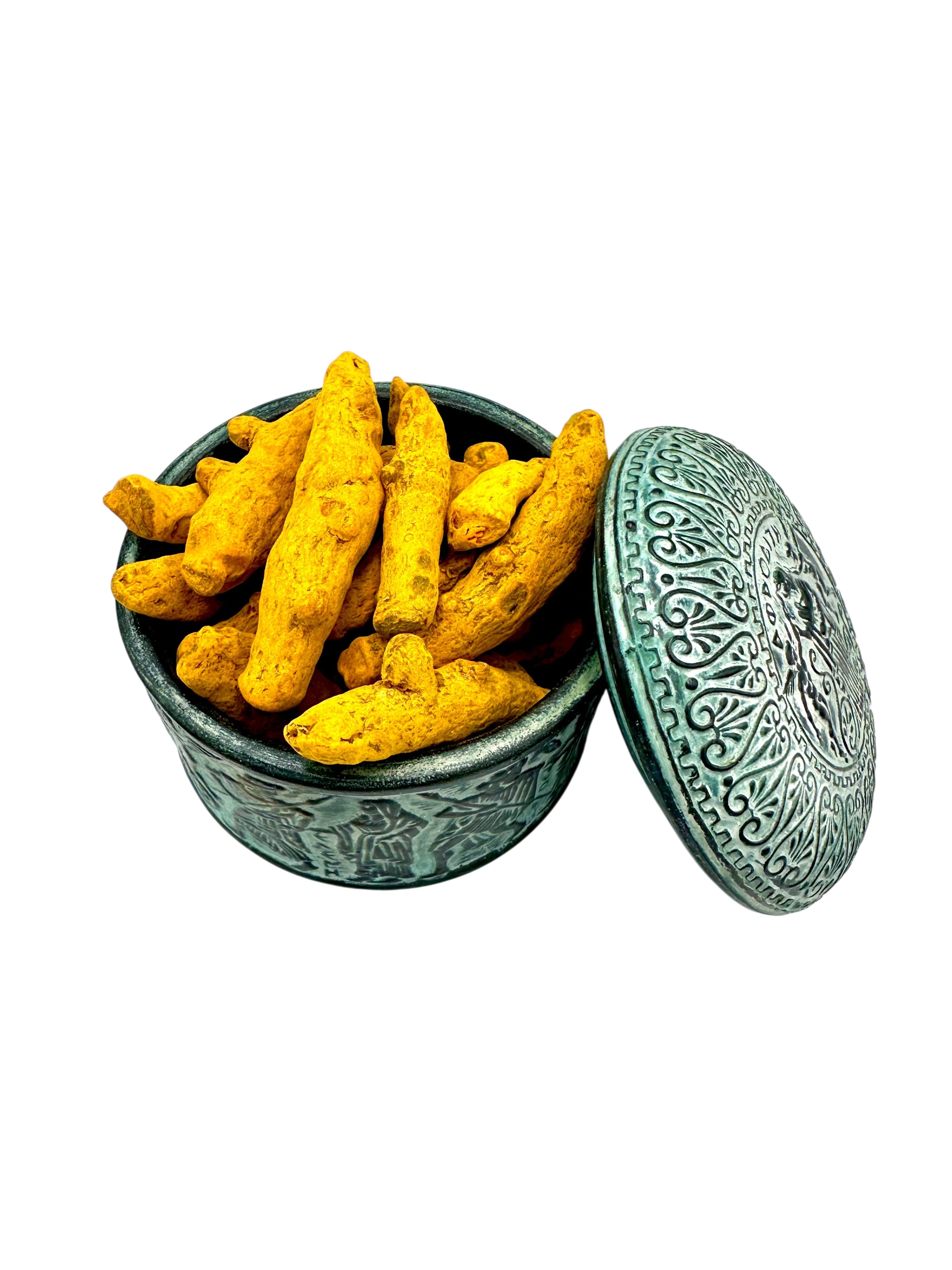 Turmeric Dried Whole Root Turmeri Haldi - Curcuma Longa - Herbs & Roots