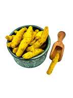 Turmeric Dried Whole Root Turmeri Haldi - Curcuma Longa - Herbs & Roots
