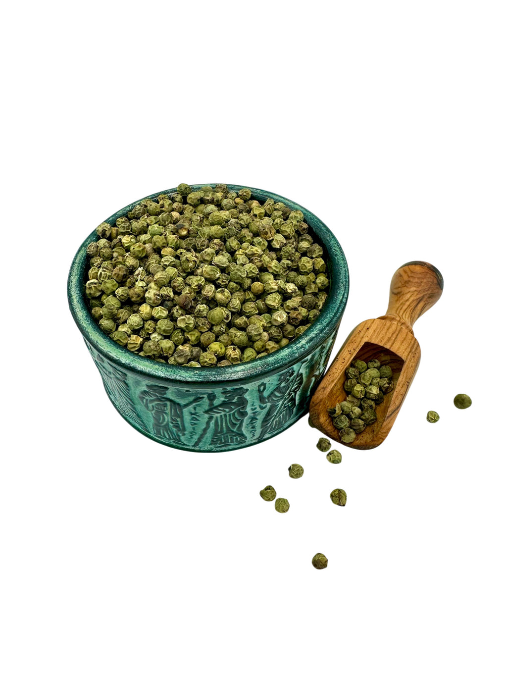 Green Whole Dried Peppercorns ~ Piper Νigrum Spice