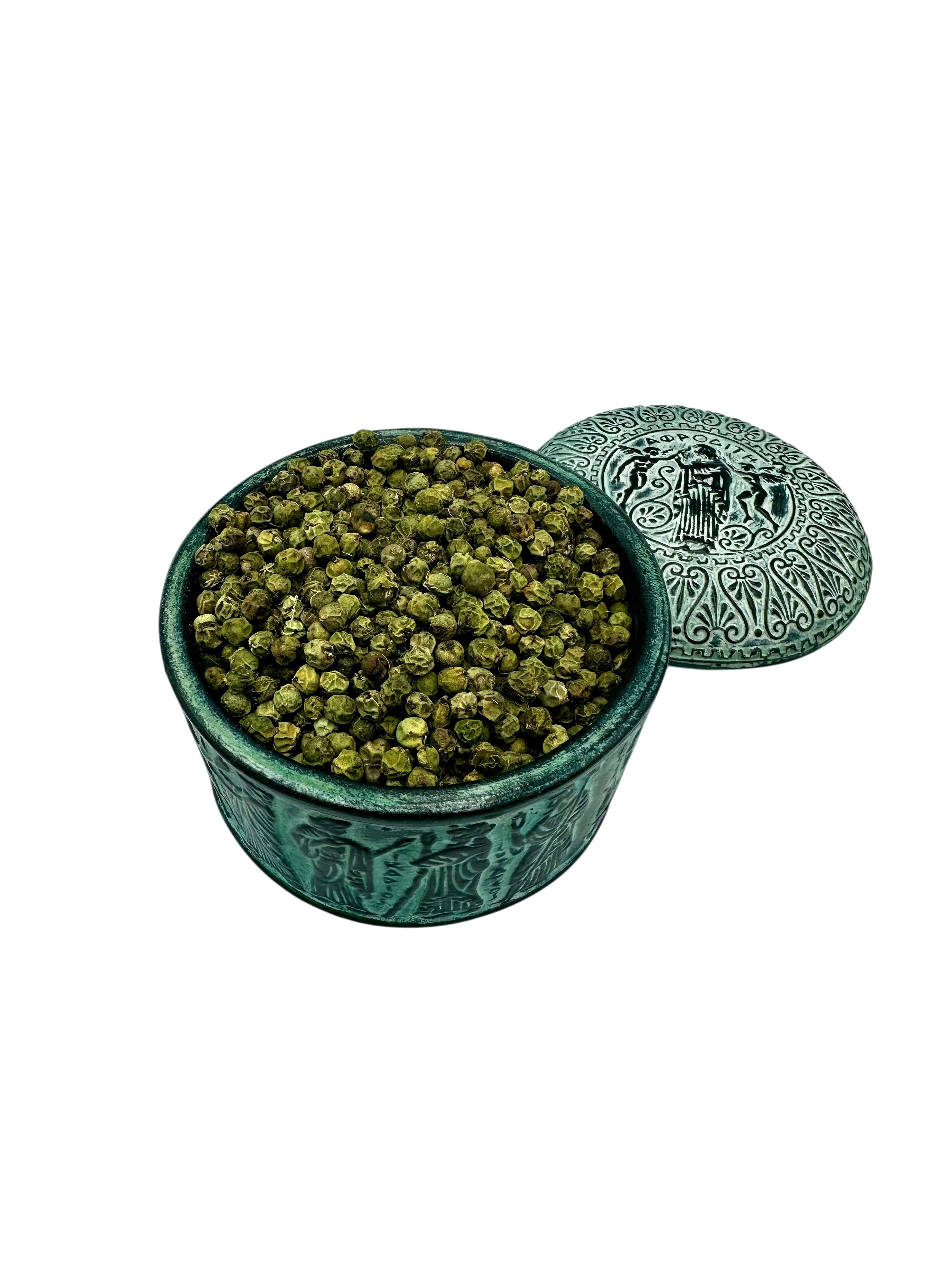 Green Whole Dried Peppercorns ~ Piper Νigrum Spice