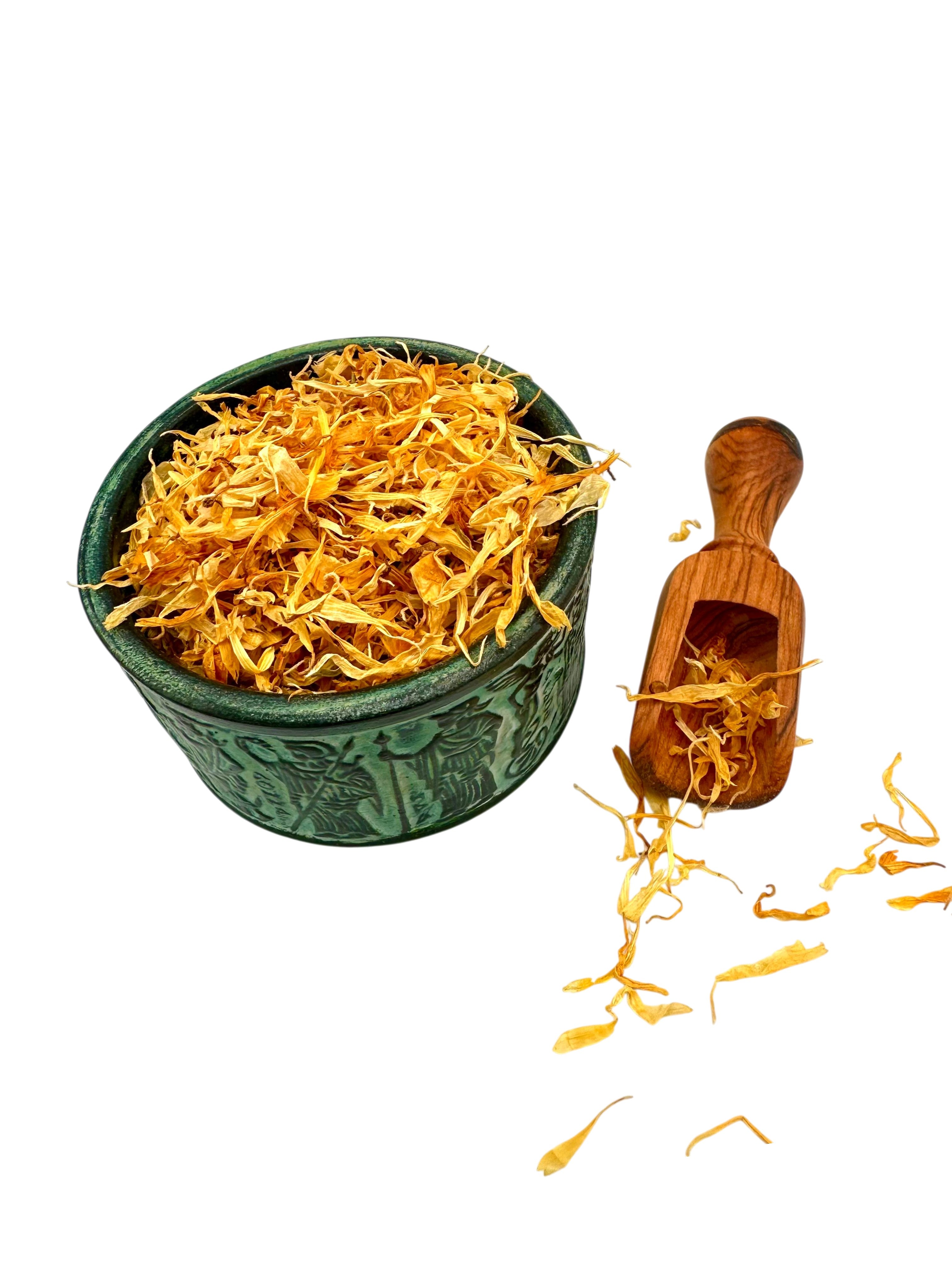 Calendula Marigold Dried Petals Loose Herb Tea ~ Calendula Officinalis