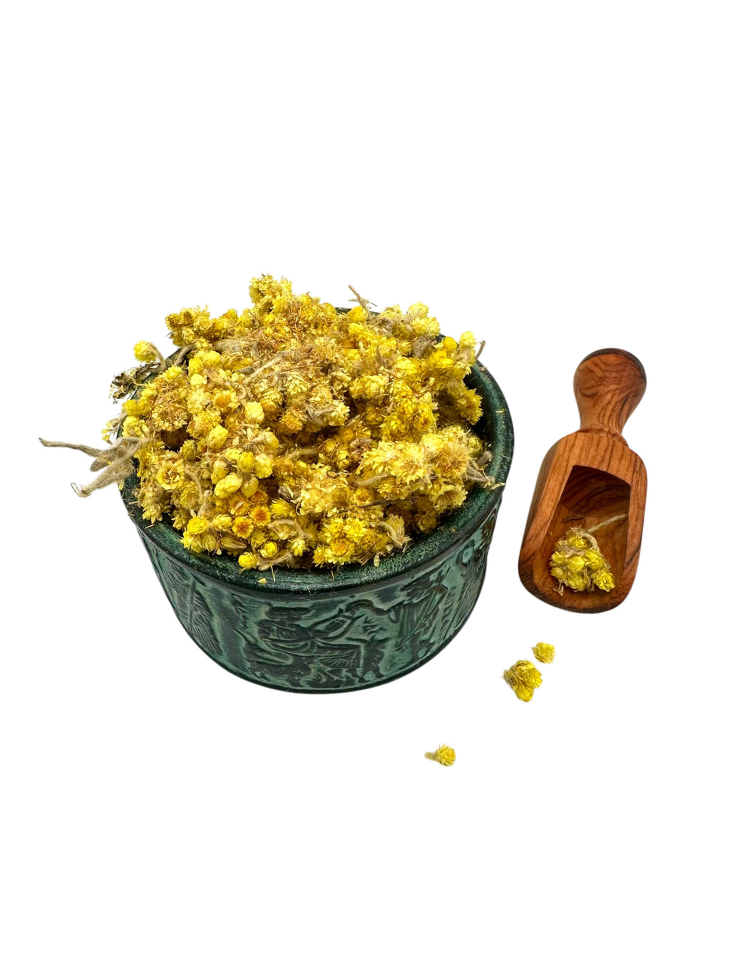 Helichrysum Dried Flower Herbal Tea ~ Helichrysum Italicum