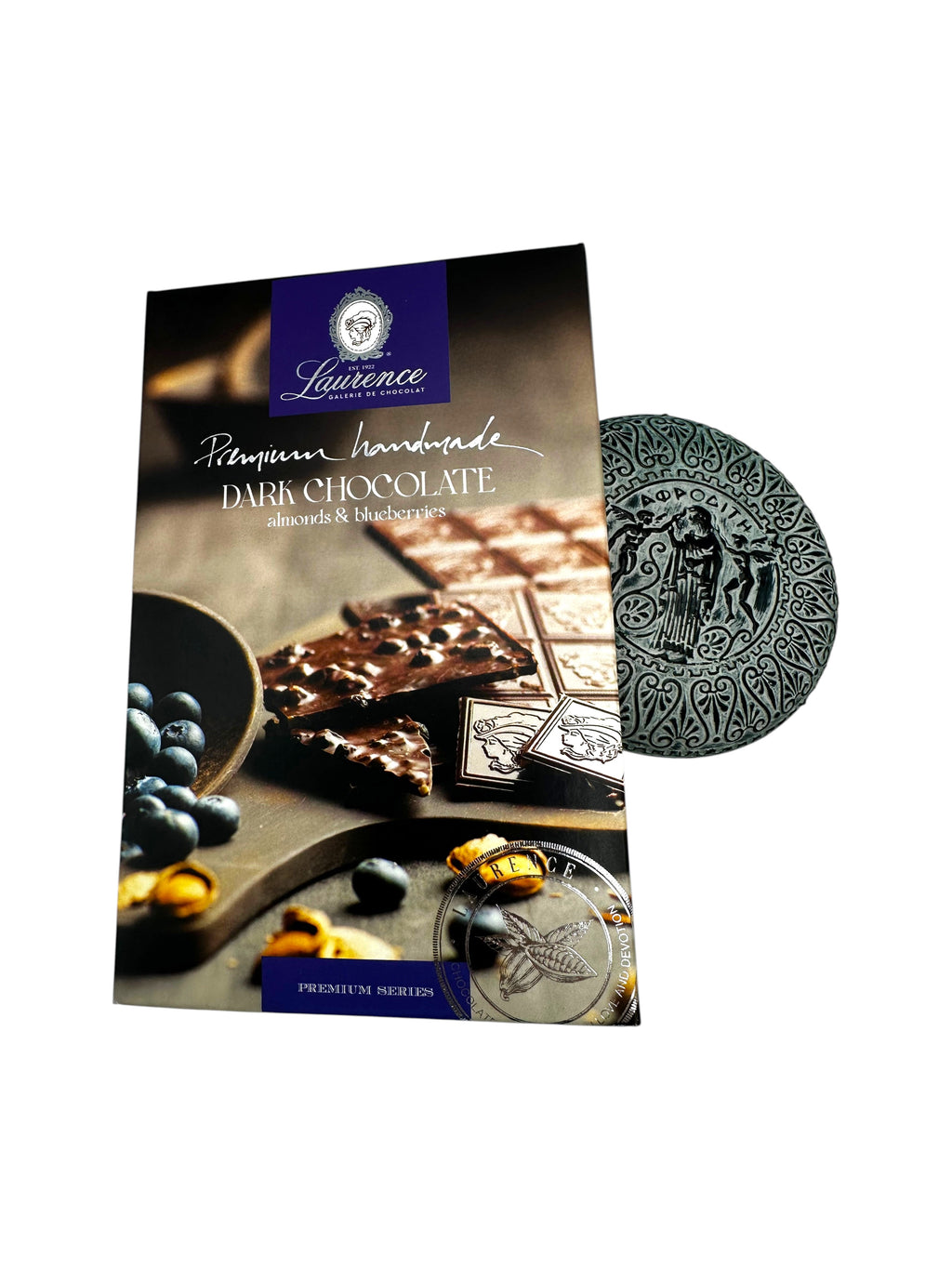 Laurence Premium Dark Chocolate with Almonds & Blueberries