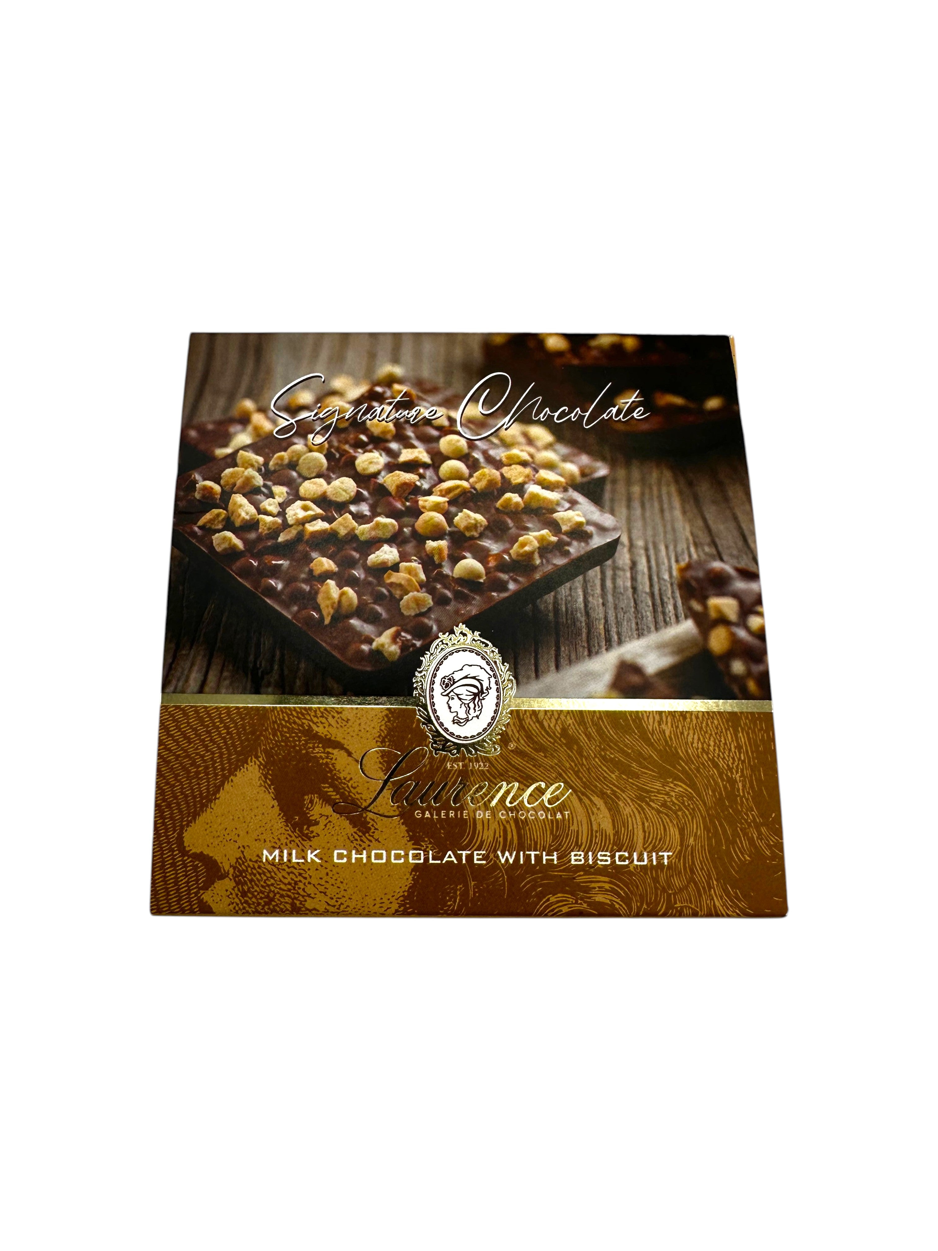 Laurence Premium Milk Chocolate With Biscuits