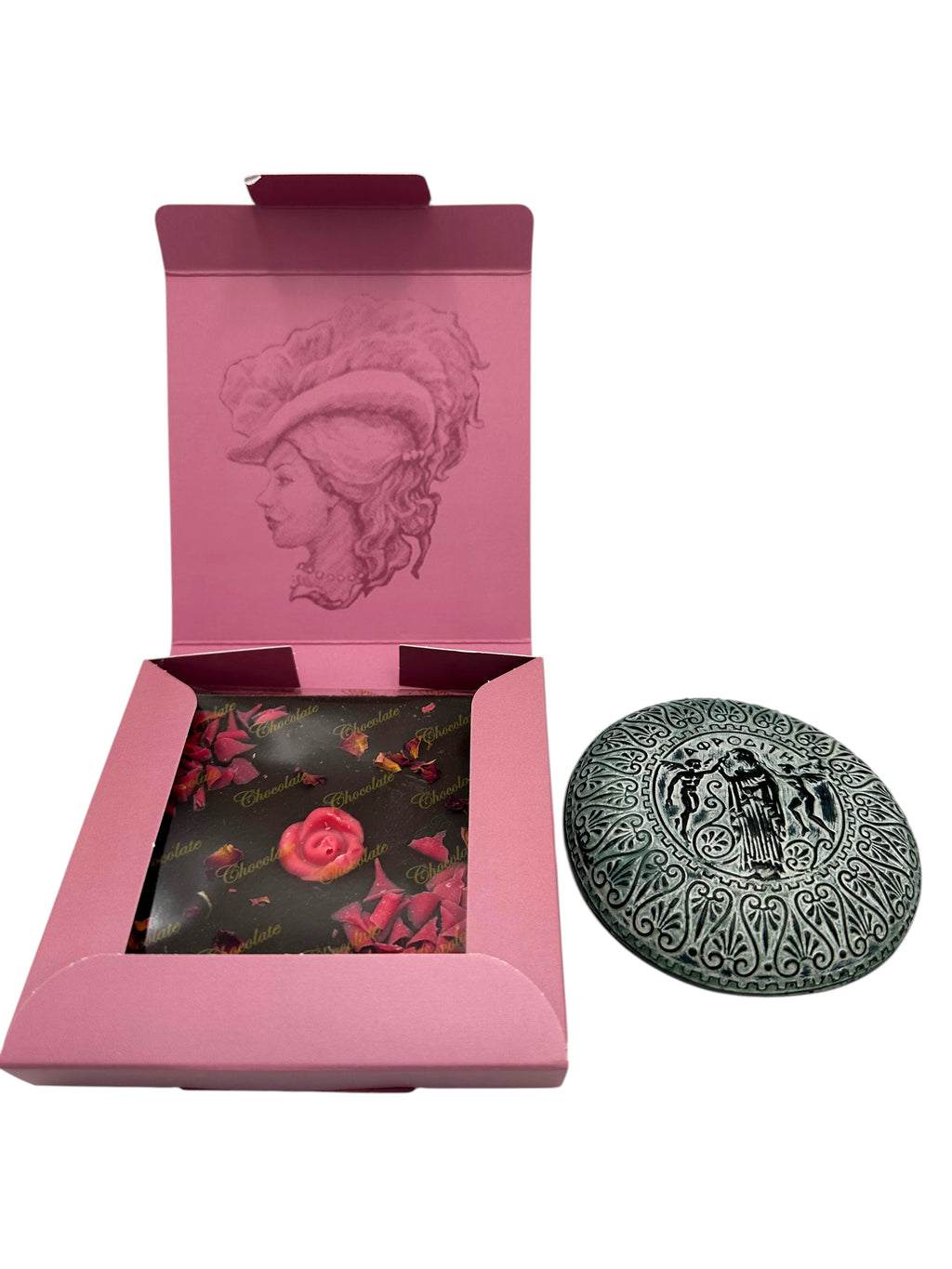 Laurence Premium Dark Chocolate with Rose Petals