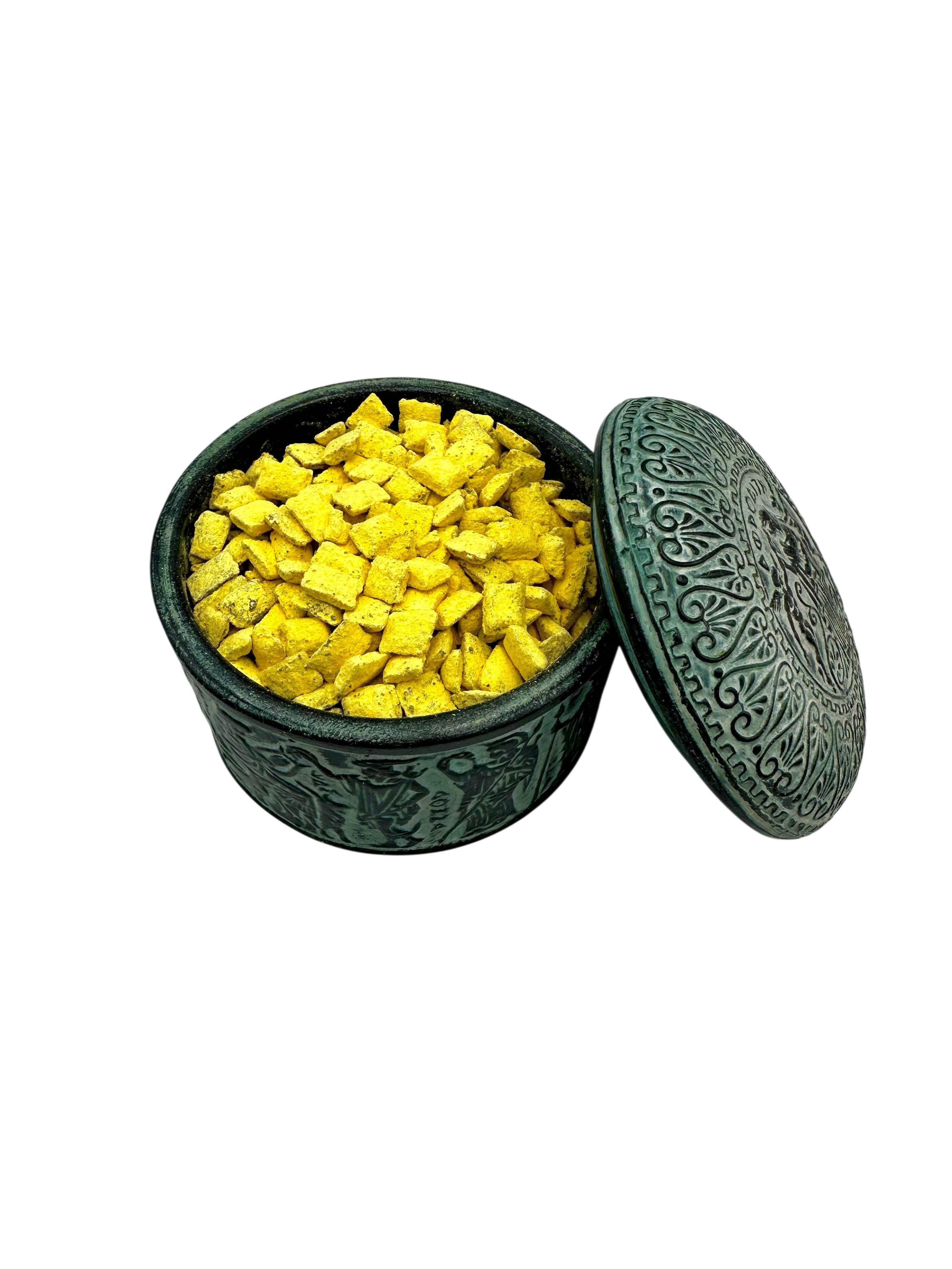 Incense Pure Greek Lemon Flower Frankincense ~ Warm & Sensual Fragrance