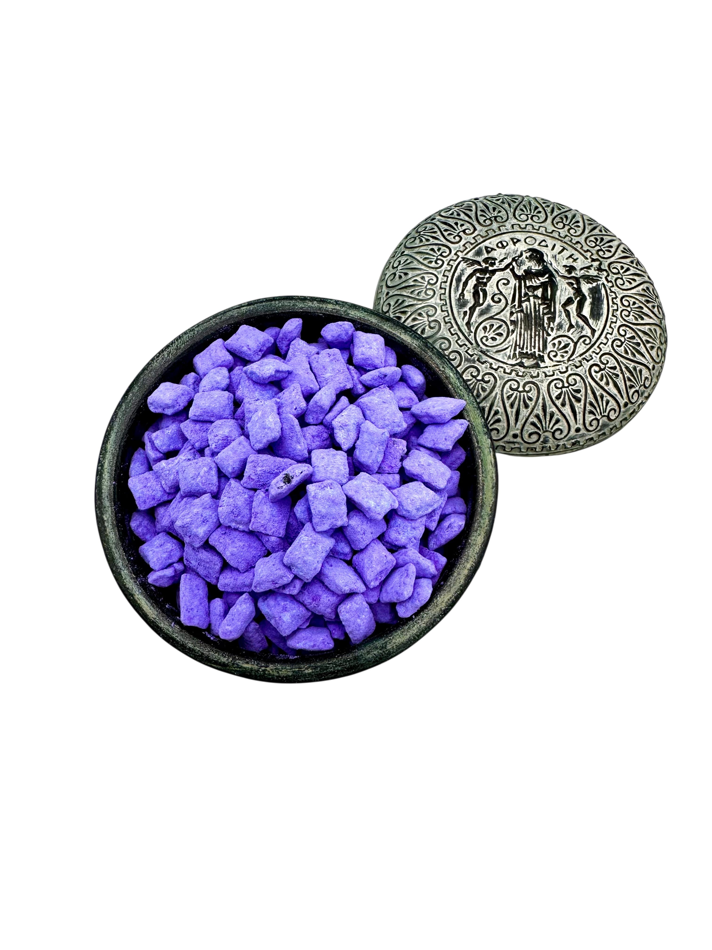 Incense Pure Greek Purple Violet Frankincense ~ Warm Sensual Fragrance