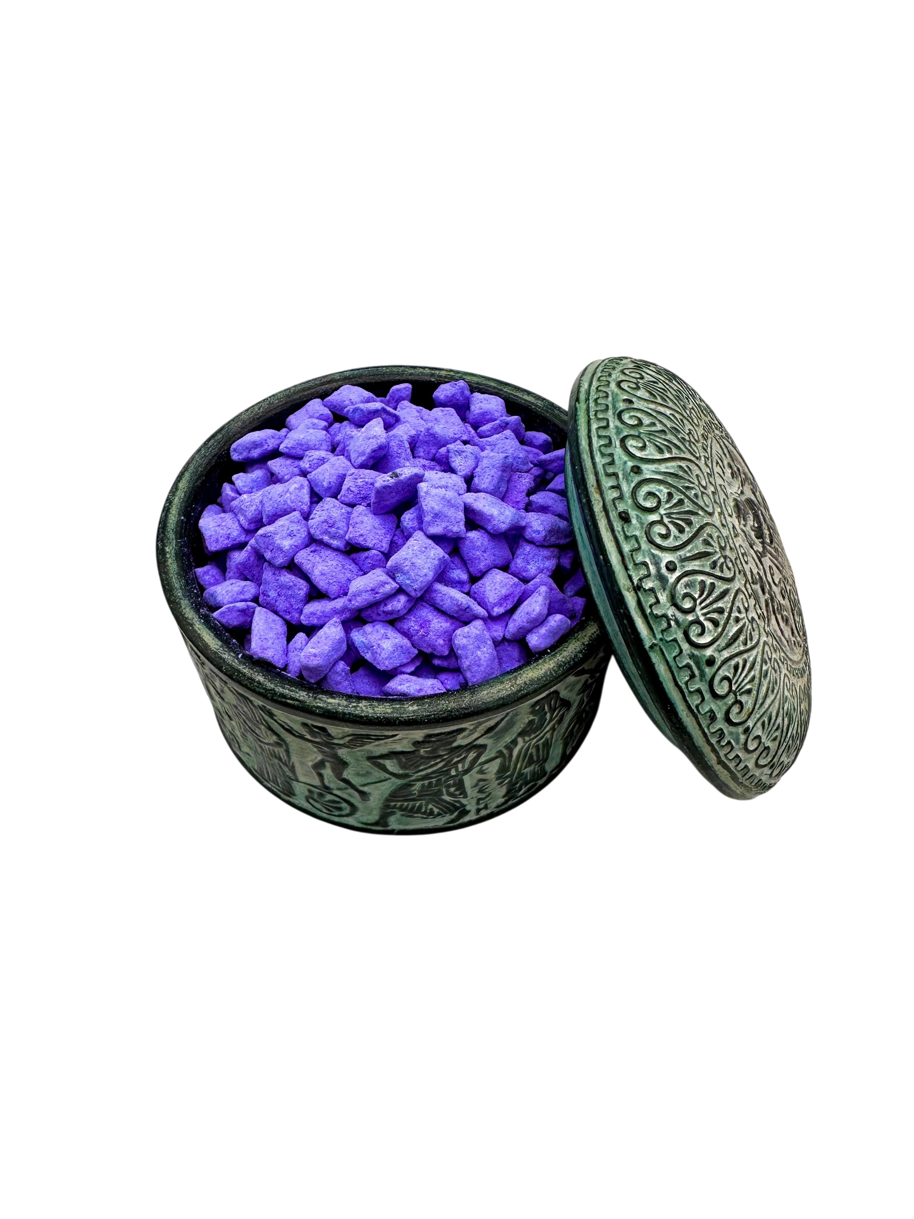 Incense Pure Greek Purple Violet Frankincense ~ Warm Sensual Fragrance