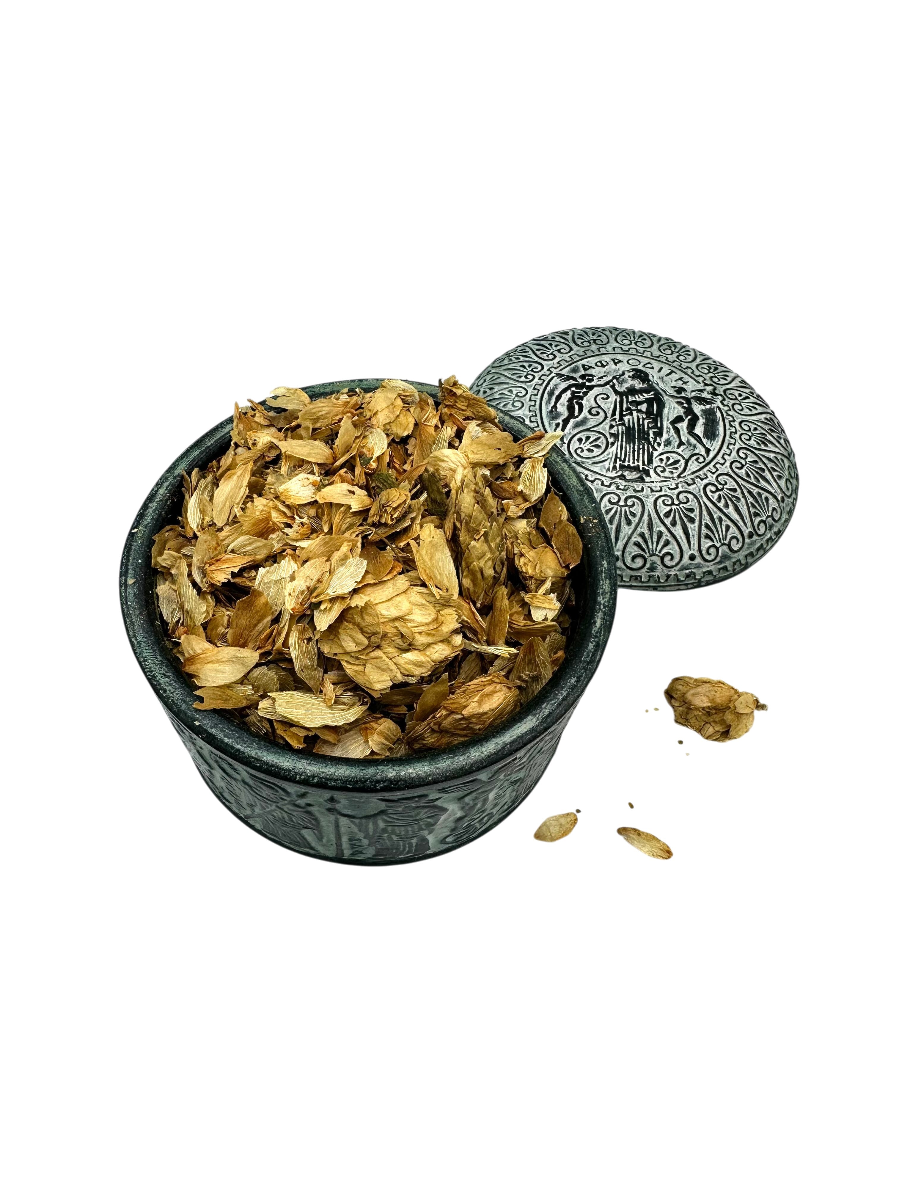 Hops Dried Flowers Loose Herbal Tea ~ Humulus Lupulus