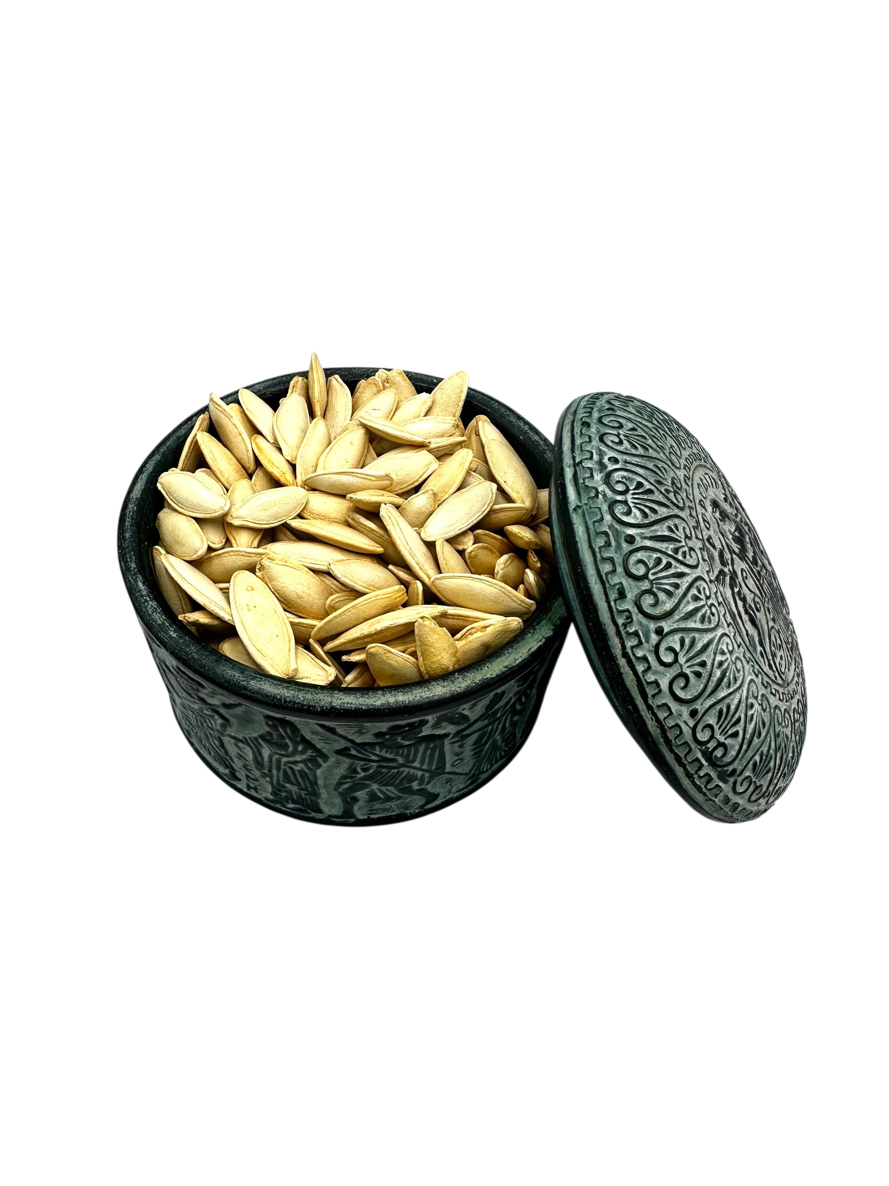Greek Pumpkin Seeds (Roasted & Unsalted in Shell) ~  Cucurbita Pepo