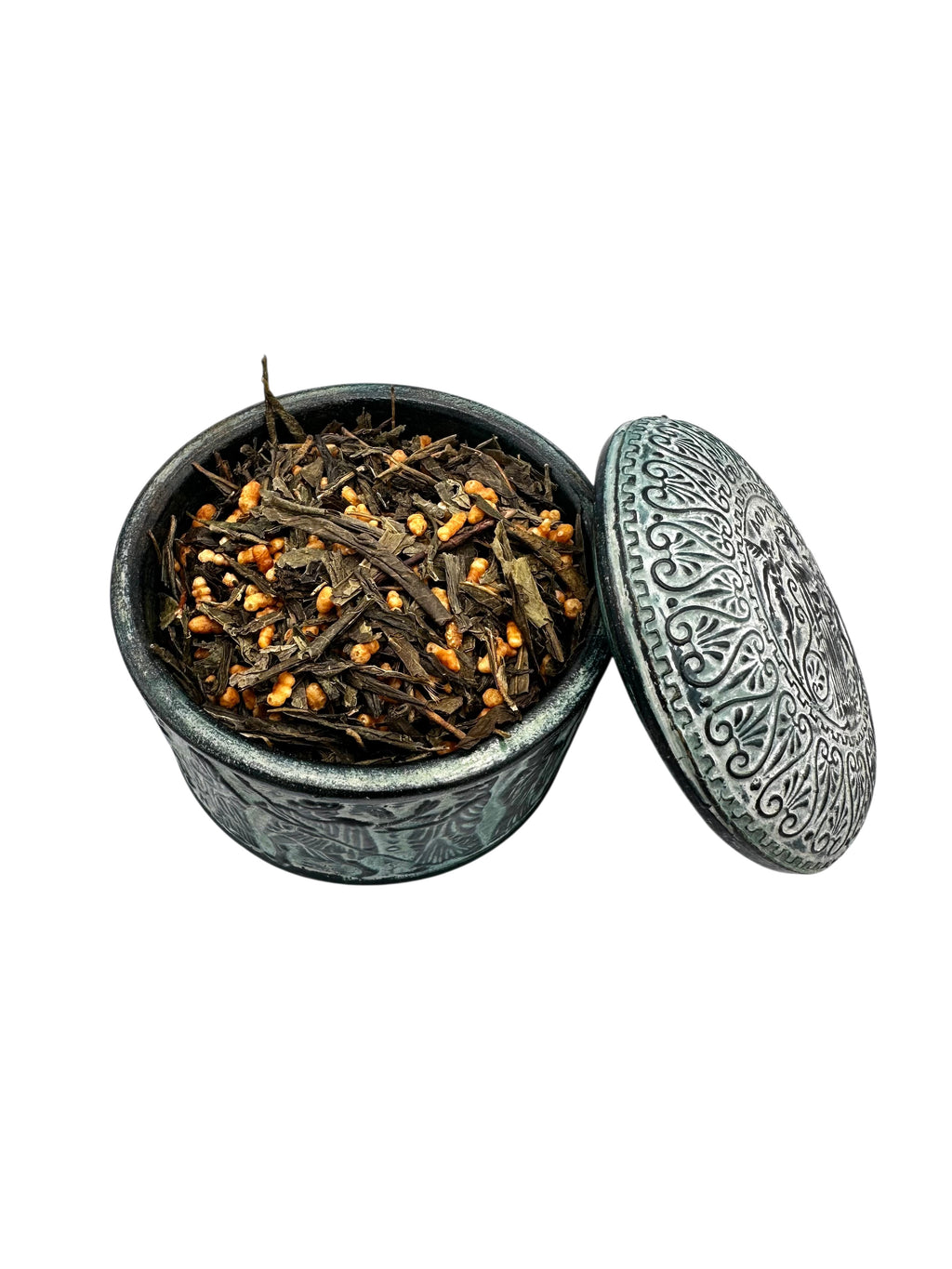 Genmaicha Loose Herbal Tea ~ Brown Rice Green Tea Sencha ~ Gen Maicha