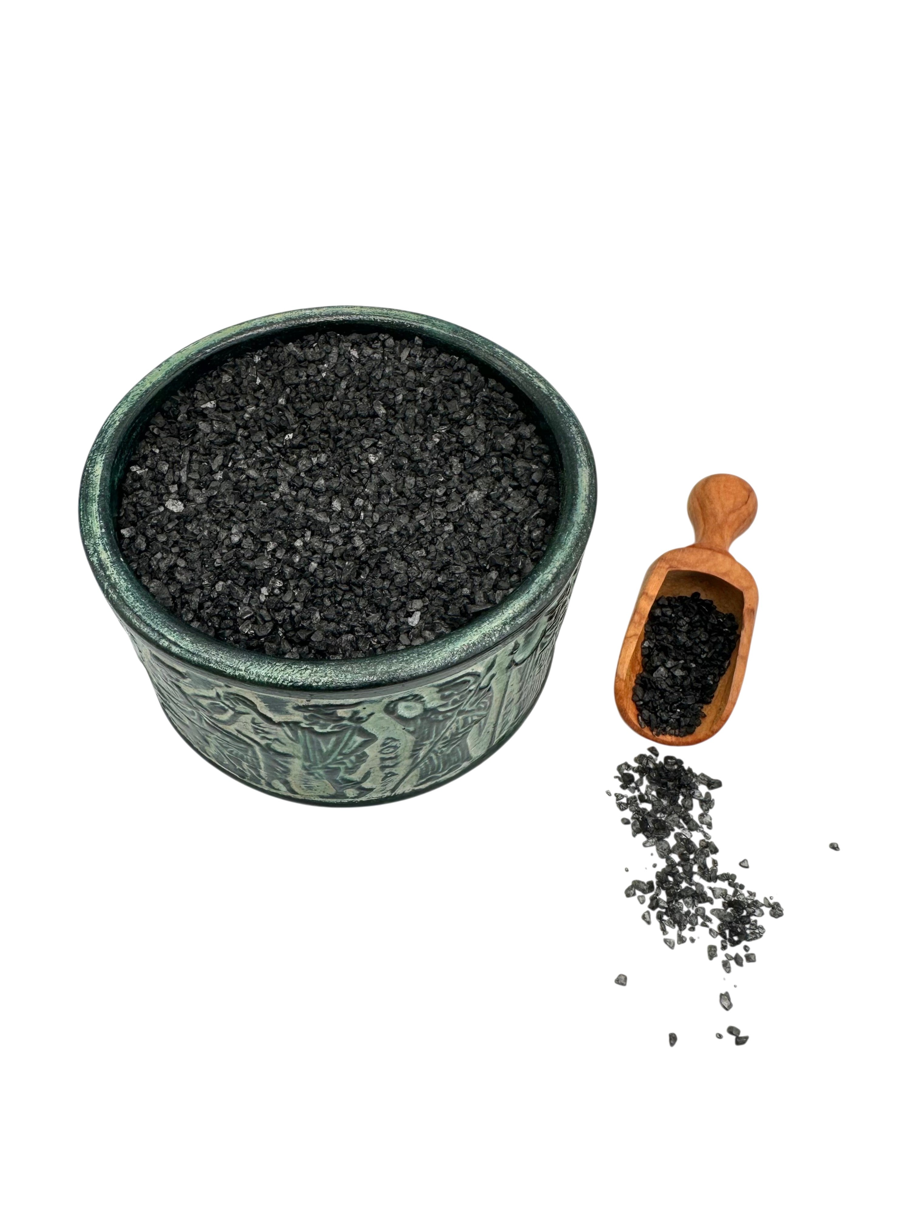 Black Hawaiian Lava Salt ~ Fine Grade