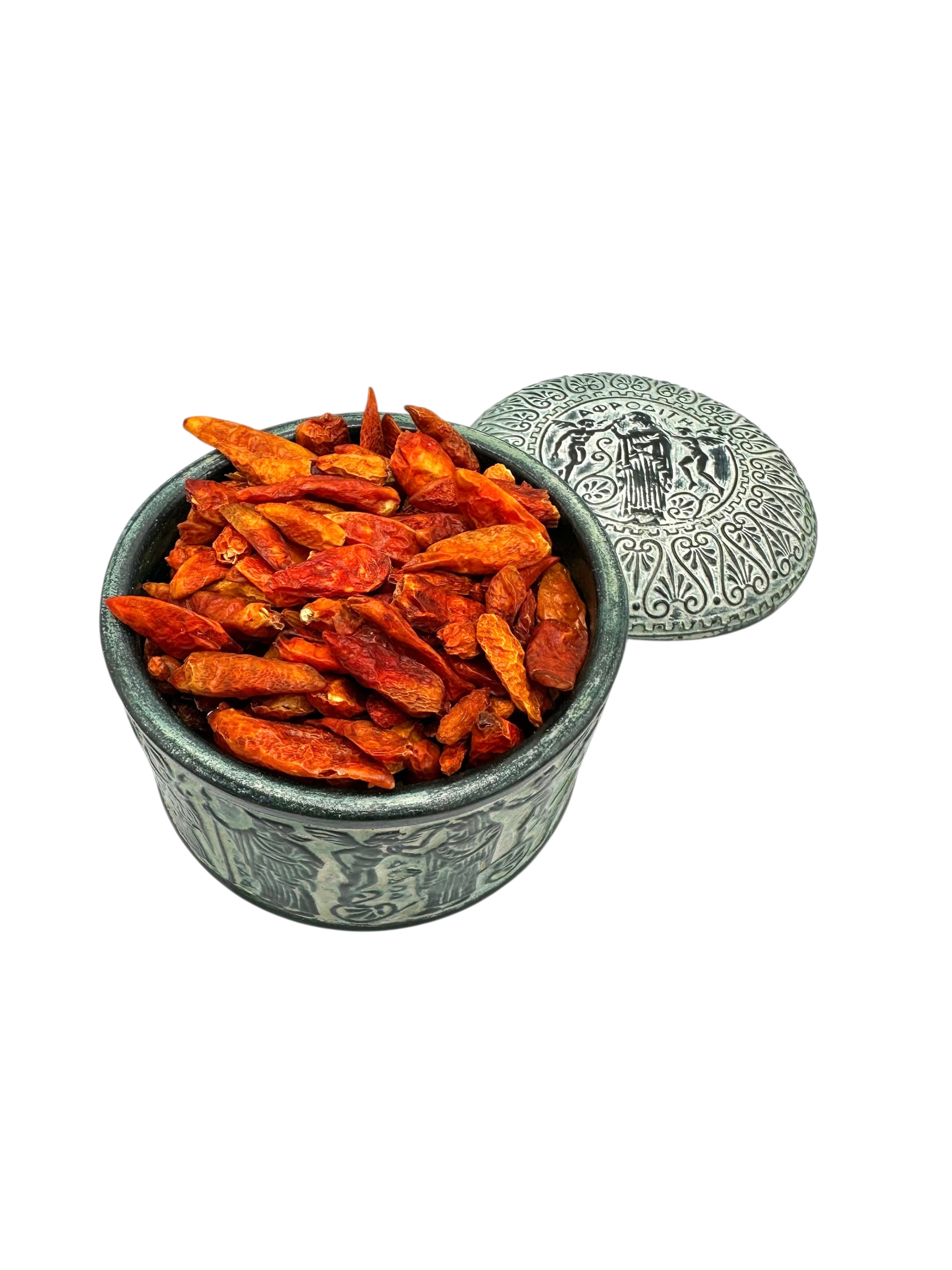 Red Hot Chilli Whole Pepper Bird's Eye ~ Pimienta Roja