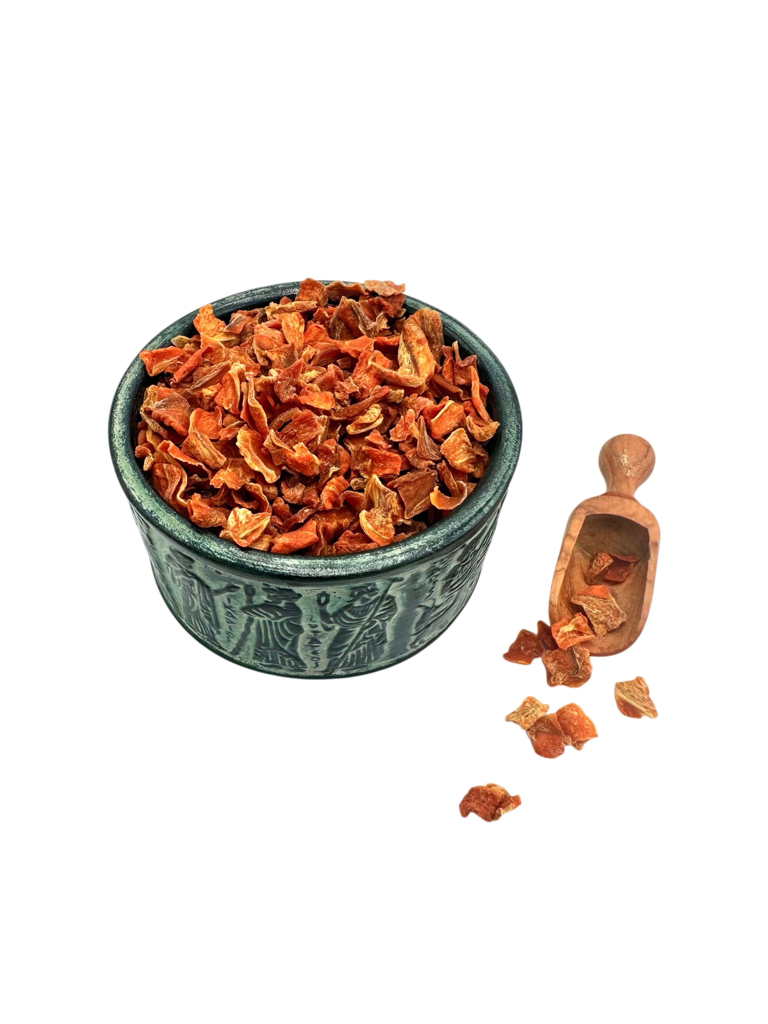 Carrot Dried Flakes Dehydrated Vegetable ~ Daucus carota