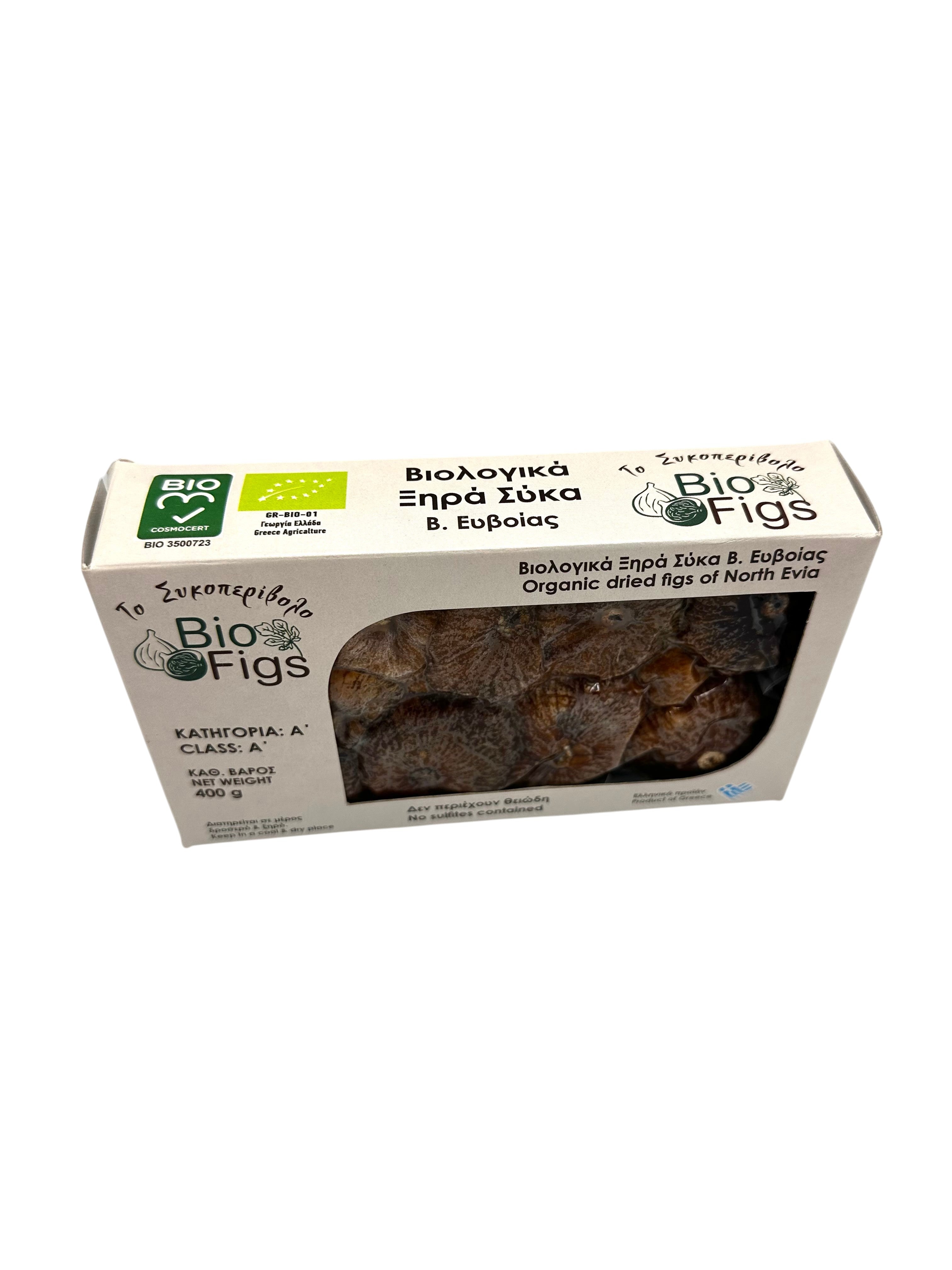 Organic Greek Dried Evia Figs ~ No Sugar Added (Certified PDO)