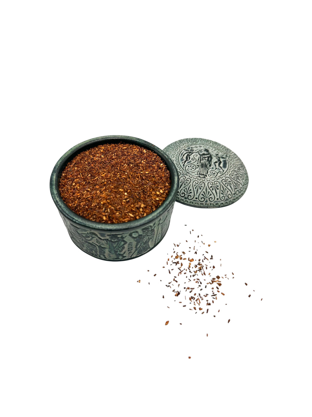 Redbush Rooibos Tea Ginger Lime Scented Loose Leaf ~ Asplathus Linearis