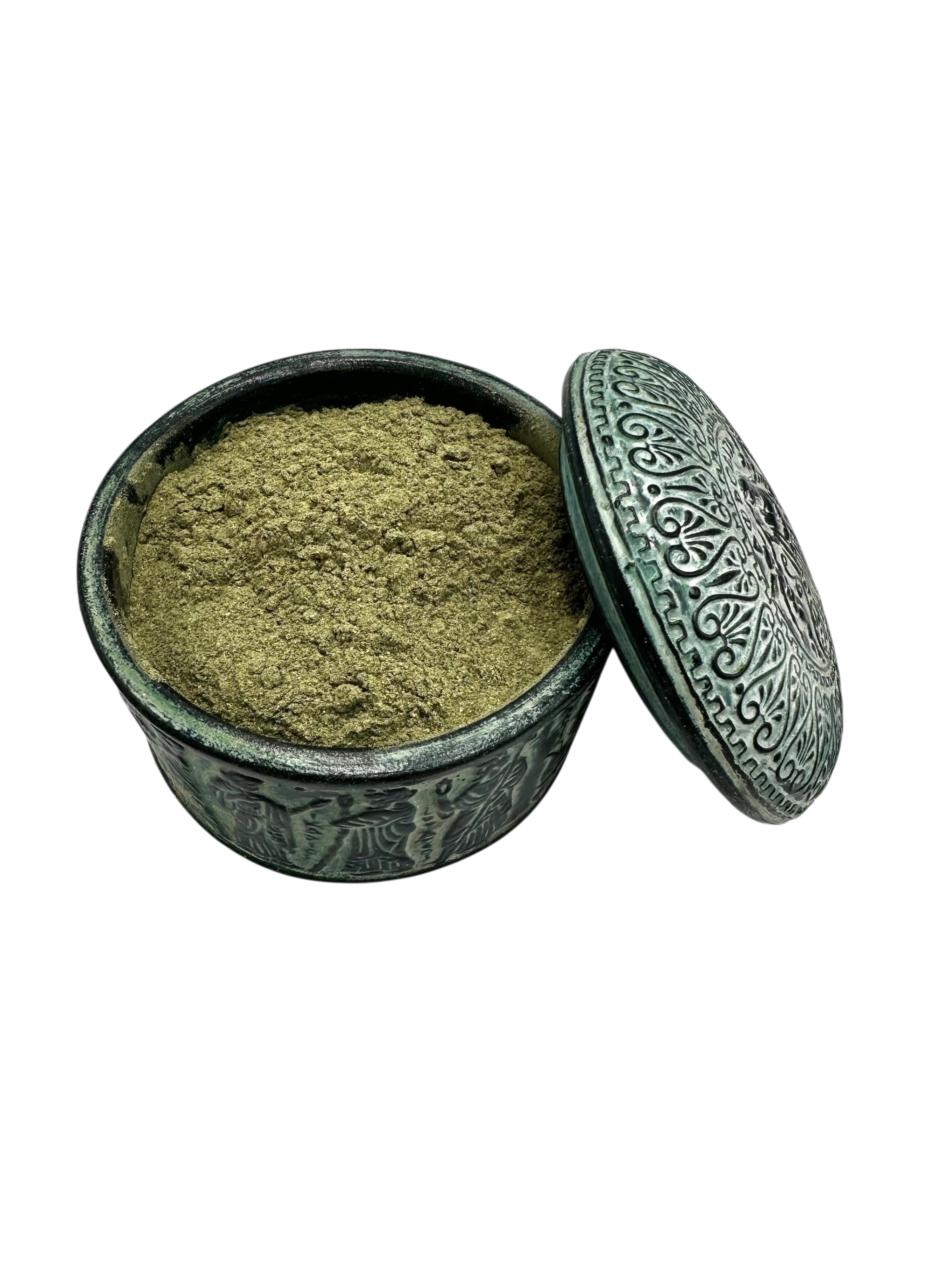 Matcha Green Tea Ground Powder Ginger & Lemon Scented
