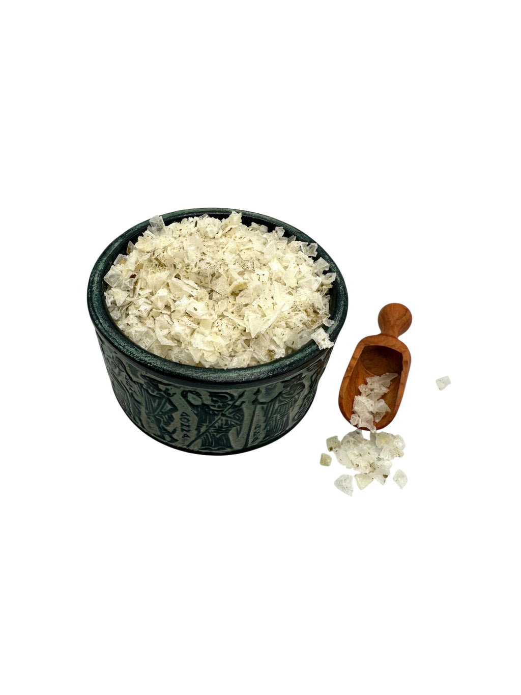 Garlic Sea Salt Pyramids ~ Finishing Salt