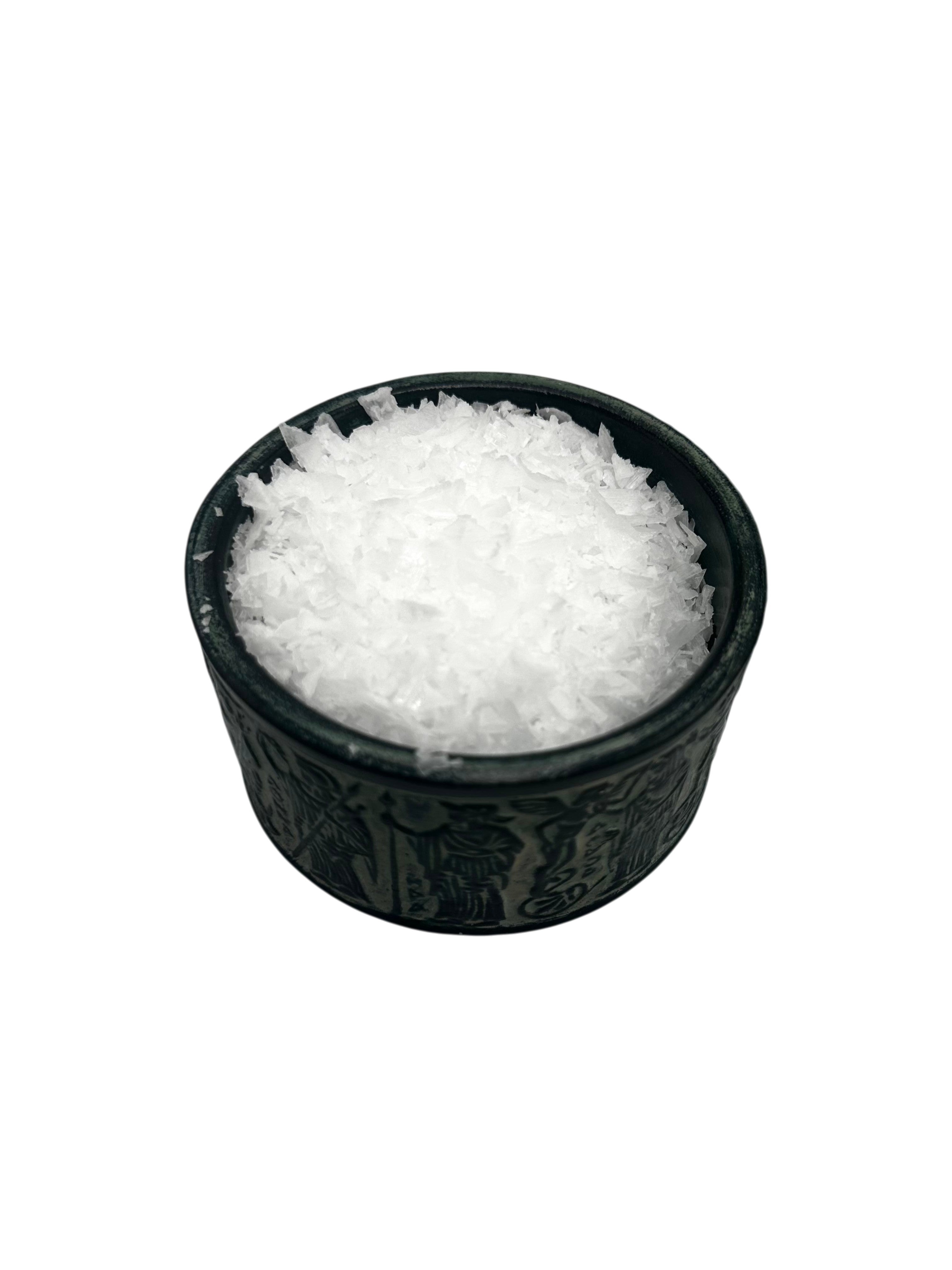 White Pyramid Sea Salt Flakes ~ Natural Gourmet Finishing Salt