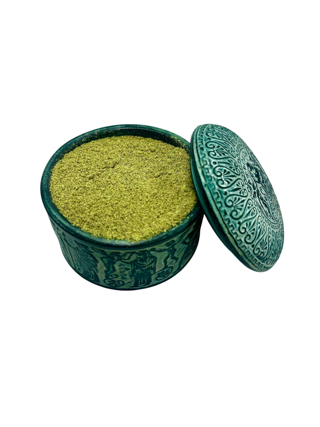 Green Cardamom Dried Pods Powder - Elettaria Cardamomum