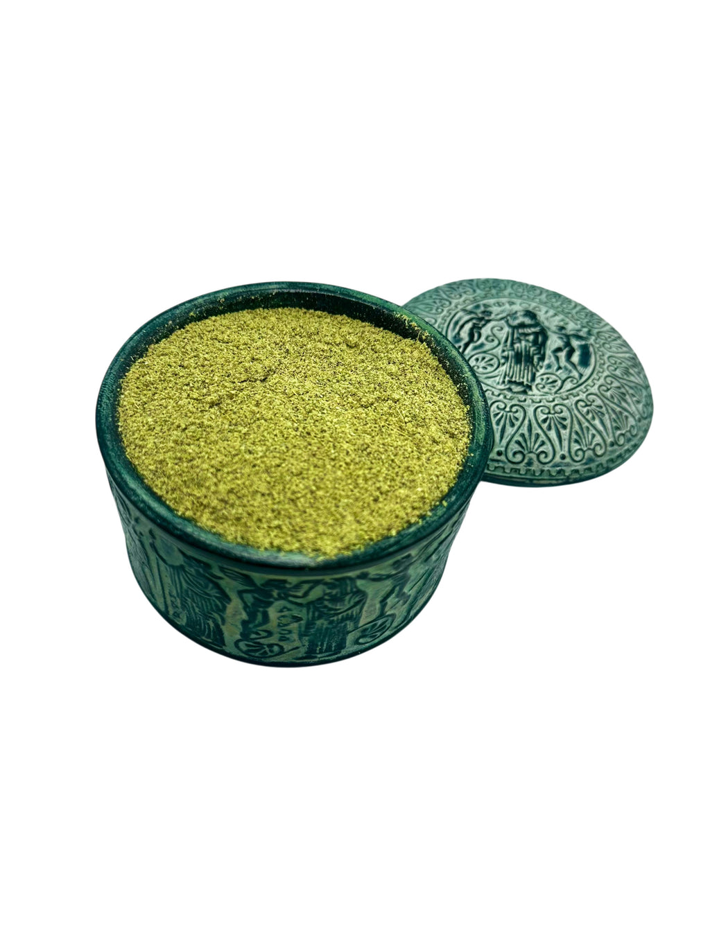 Green Cardamom Dried Pods Powder - Elettaria Cardamomum