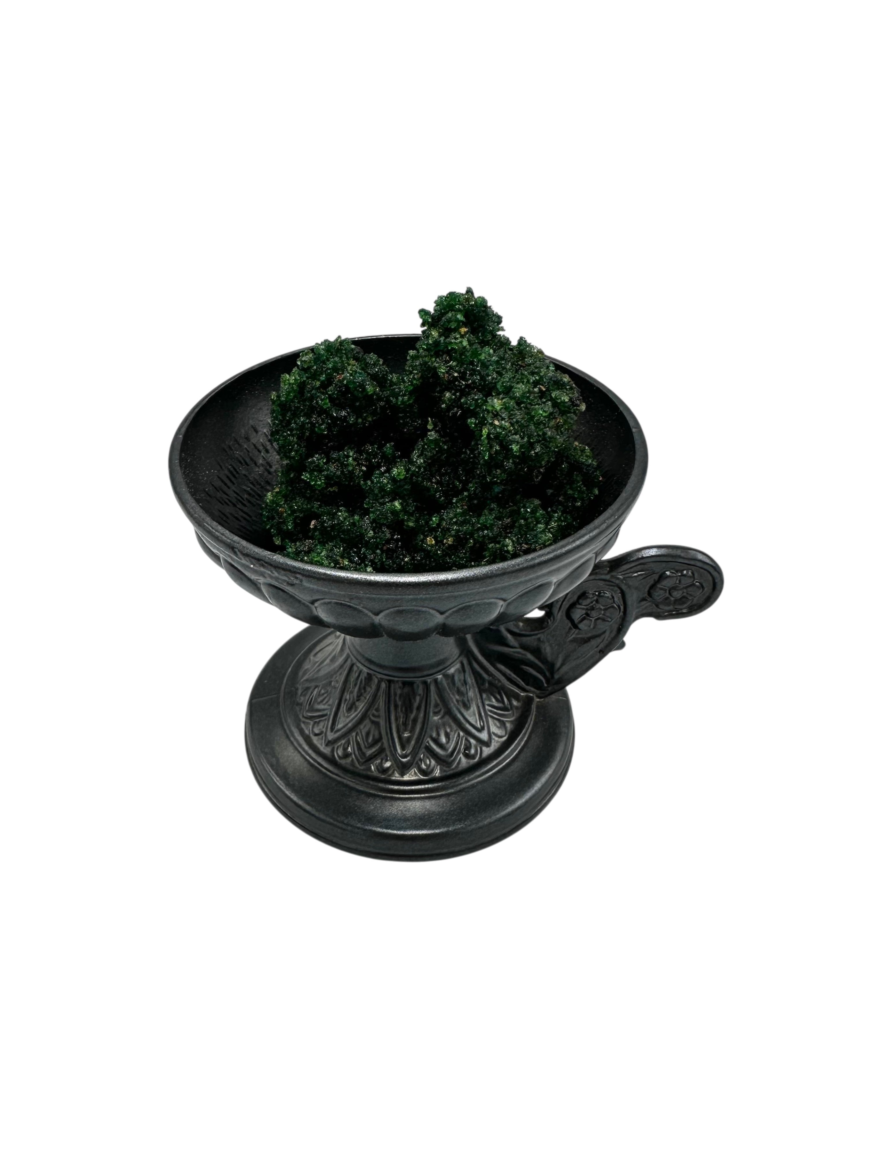 Greek Natural Frankincense Paste Incense Basil - Handmade on Mount Athos