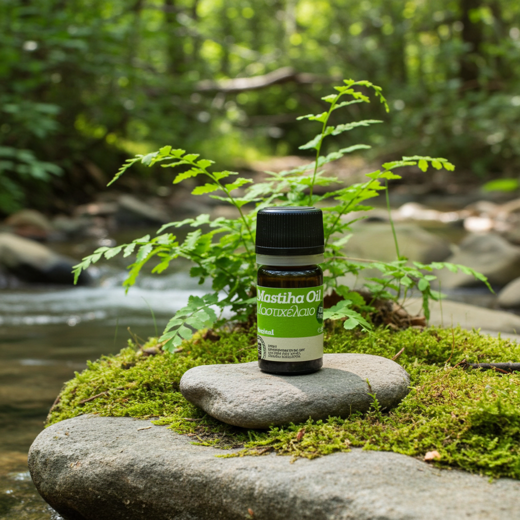 Chios mastic essential oil product presentation