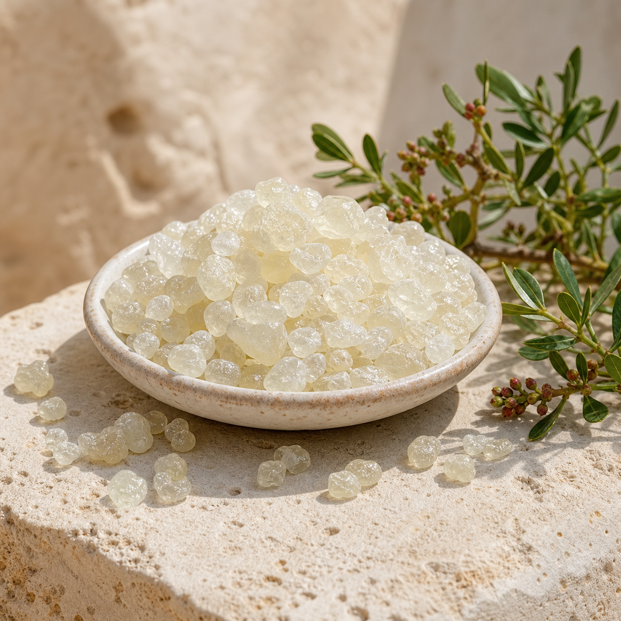 Authentic Chios mastic resin tears from Greece