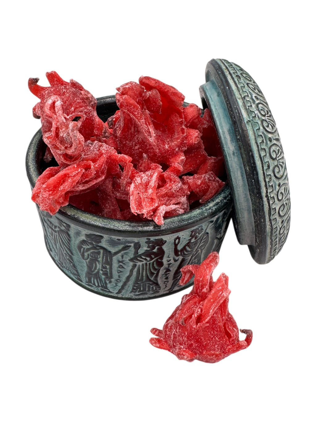 Candied Hibiscus Dried Flower ~ Superior Quality