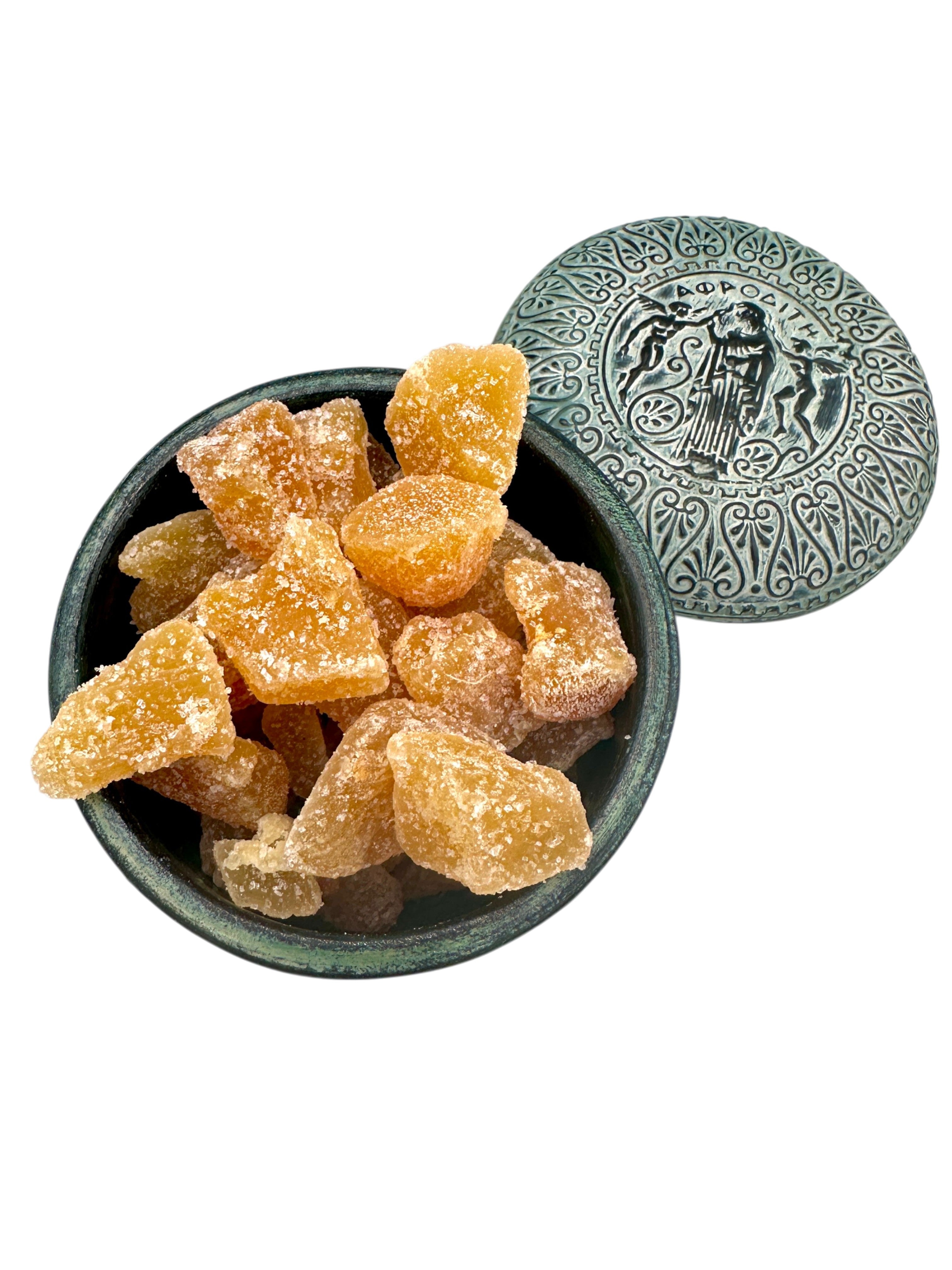 Crystallized Ginger Dried Fruit (Sugar Added) ~ Zingiber Officinale