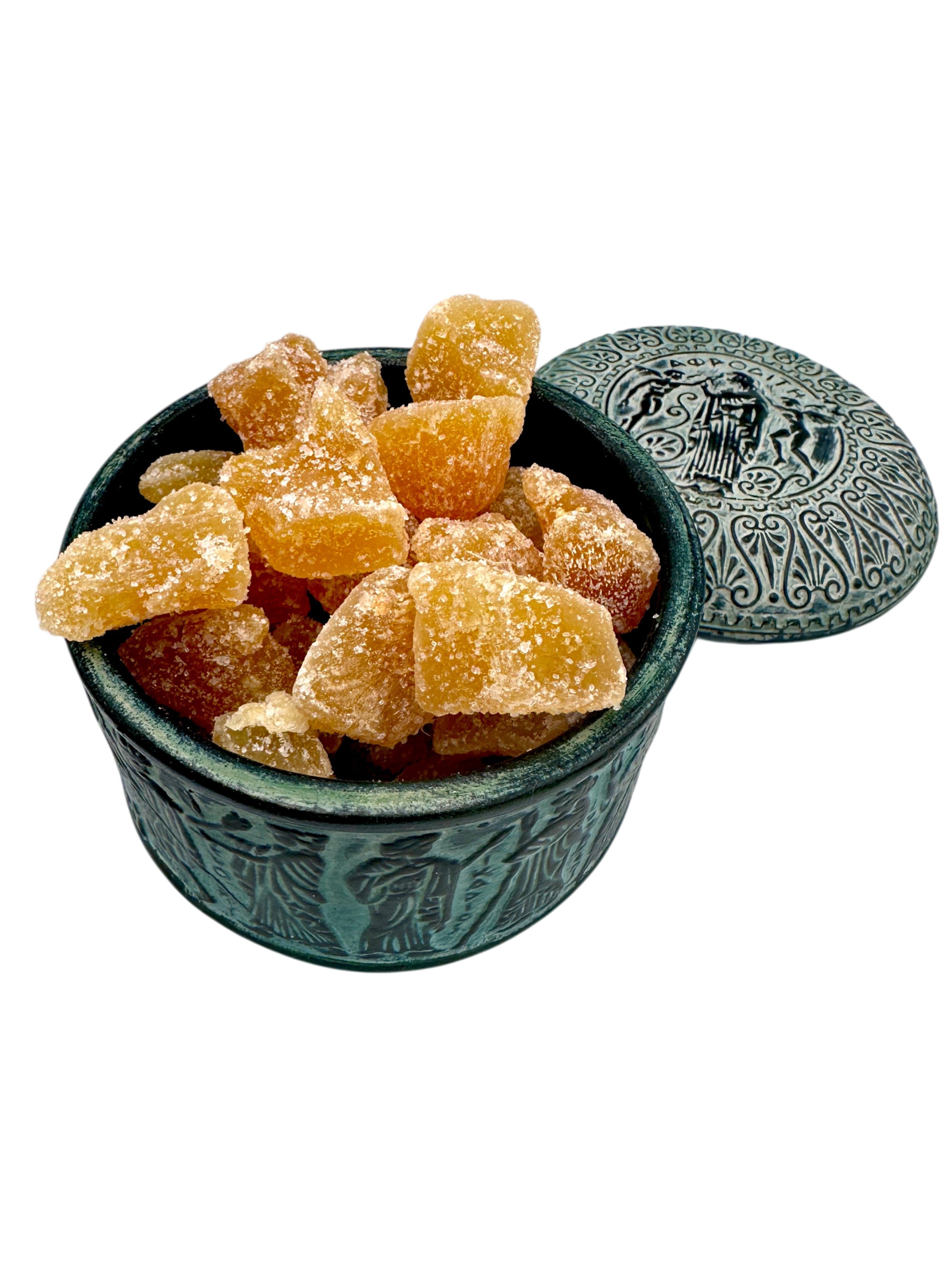 Crystallized Ginger Dried Fruit (Sugar Added) ~ Zingiber Officinale