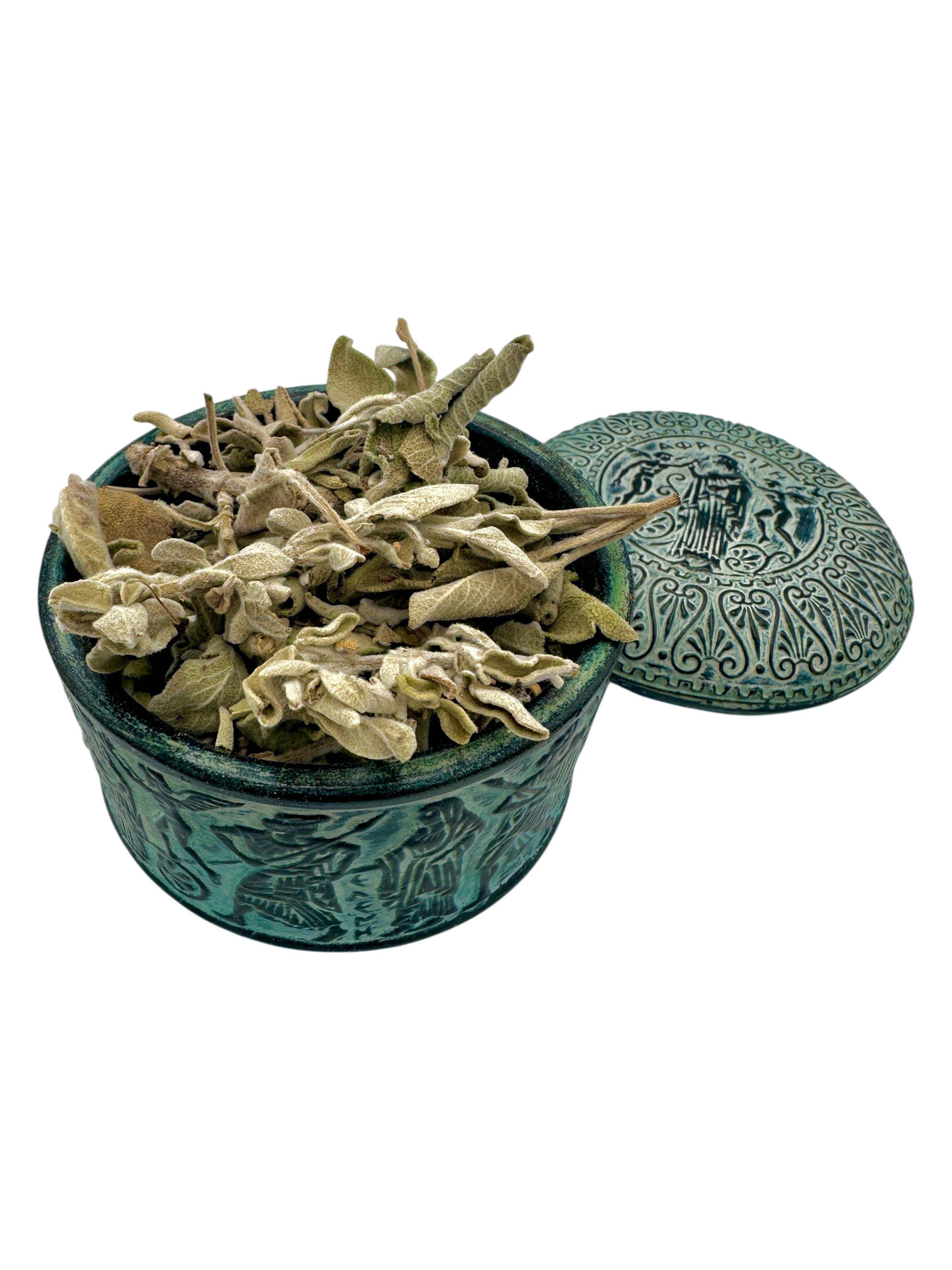 Sage Dried Leaves Loose Herbal Tea ~  Salvia Triloba