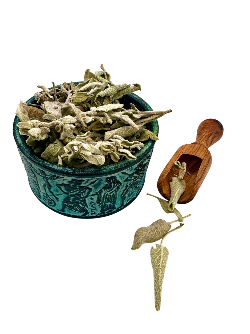 Sage Dried Leaves Loose Herbal Tea ~  Salvia Triloba