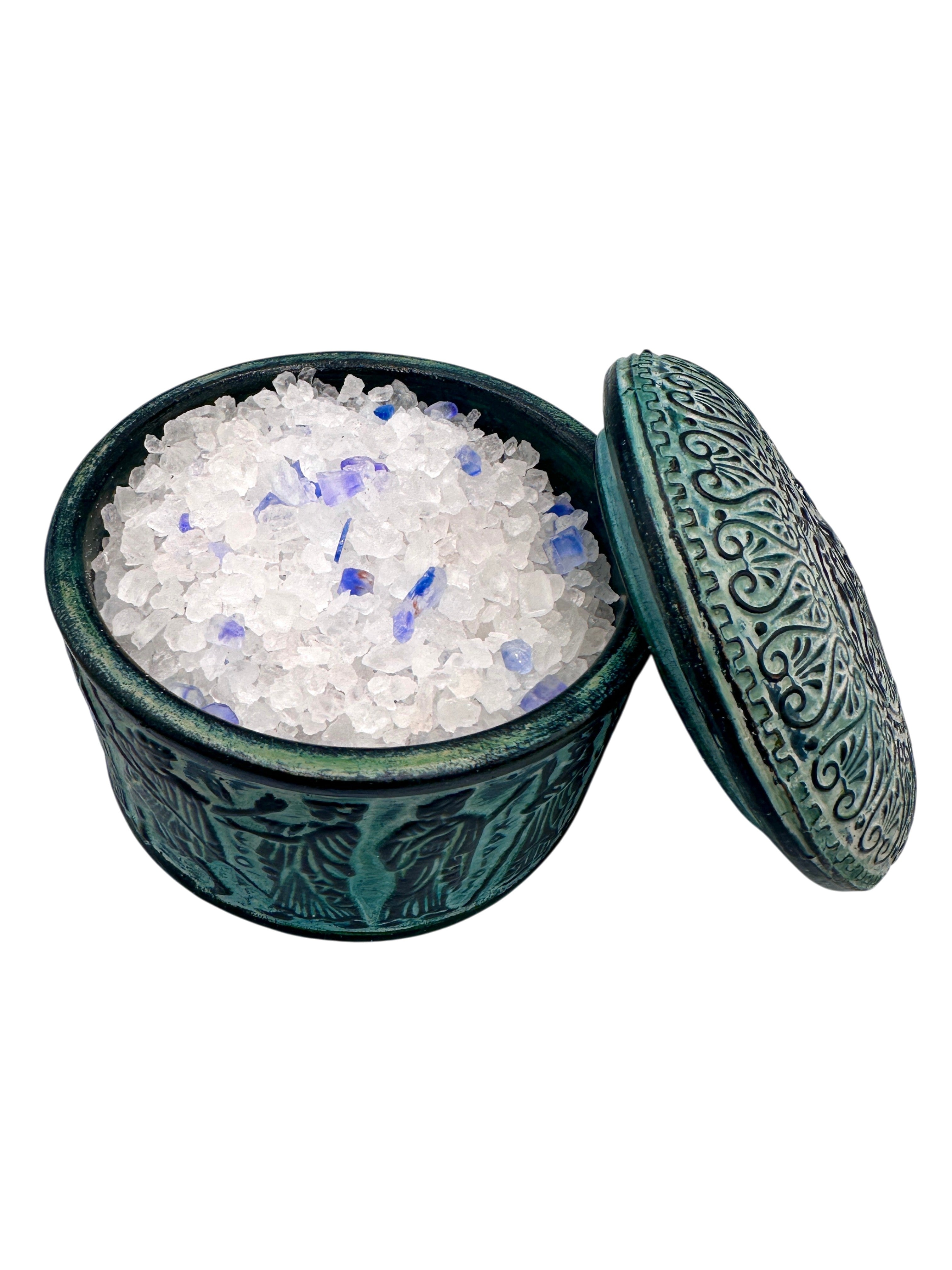 Blue Persian Sea Salt Coarse Grade ~ Blue Crystal Salt