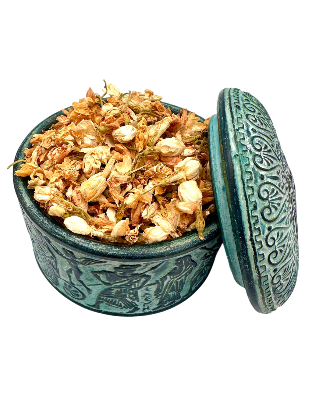Jasmine Dried Flowers Buds Loose Herbal Tea ~ Jasminum Grandiflorum