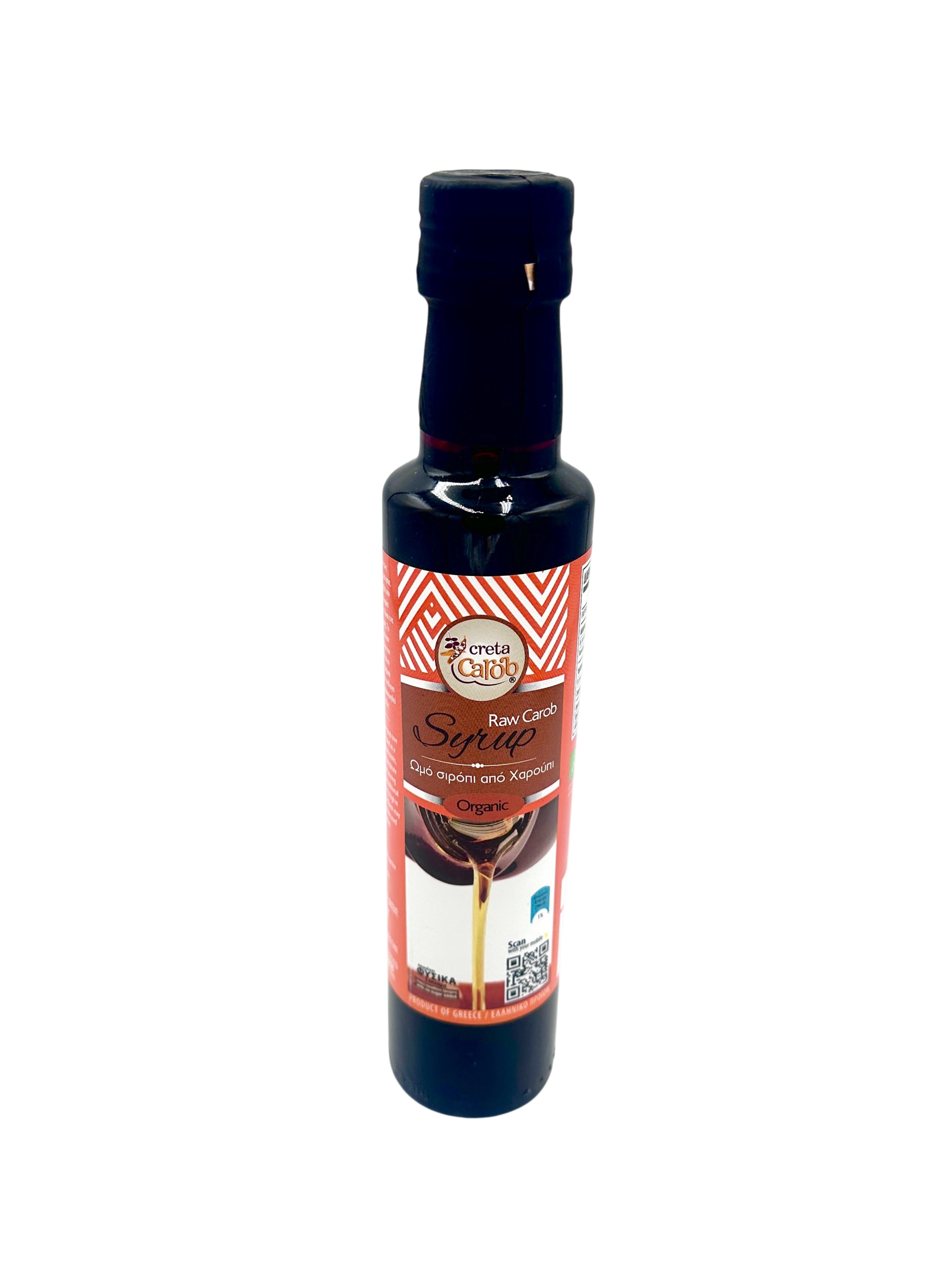 Greek Organic Raw Carob Syrup