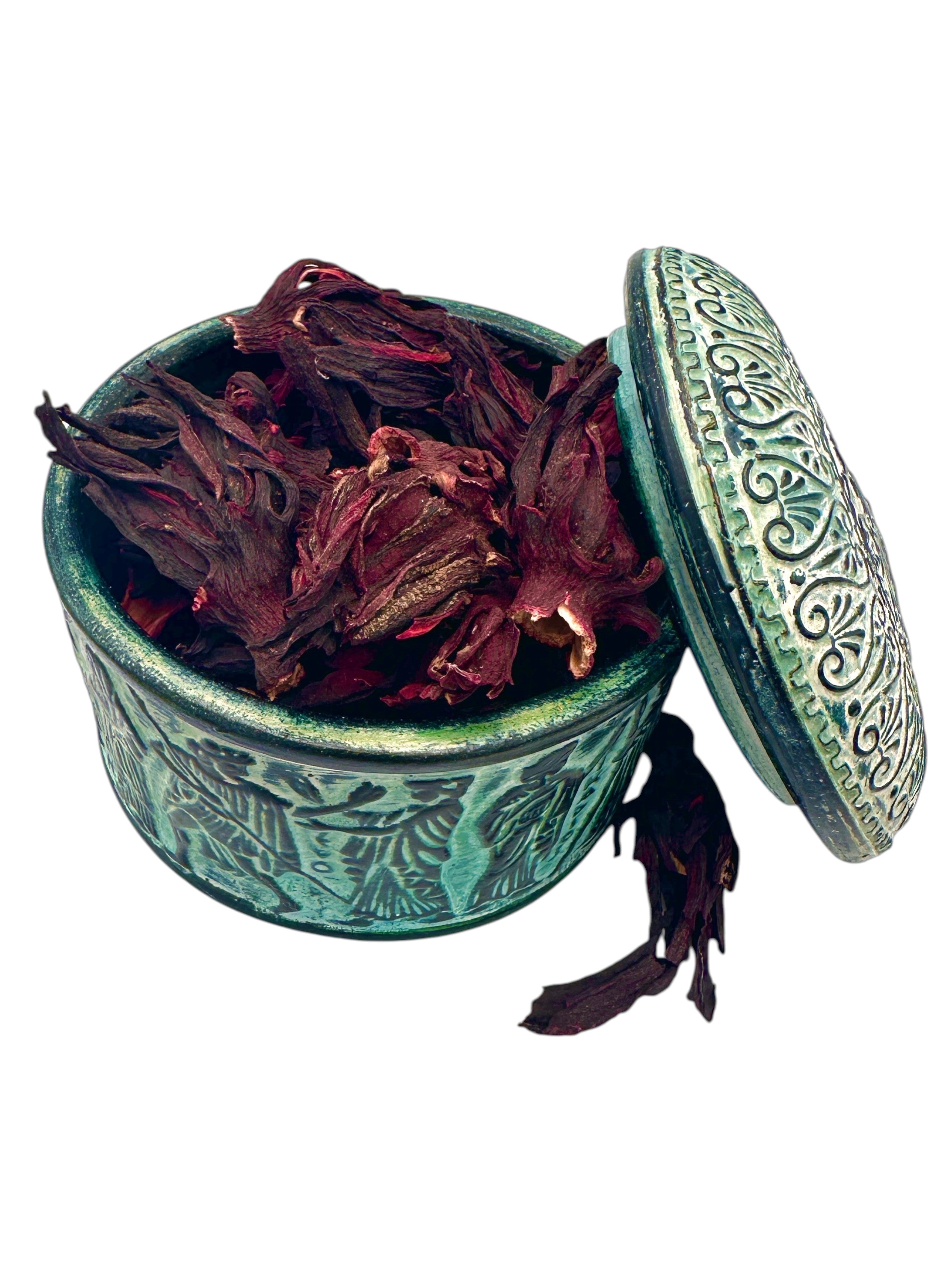 Hibiscus Dried Flowers Loose Herbal Tea ~ Hibiscus Sabdariffa